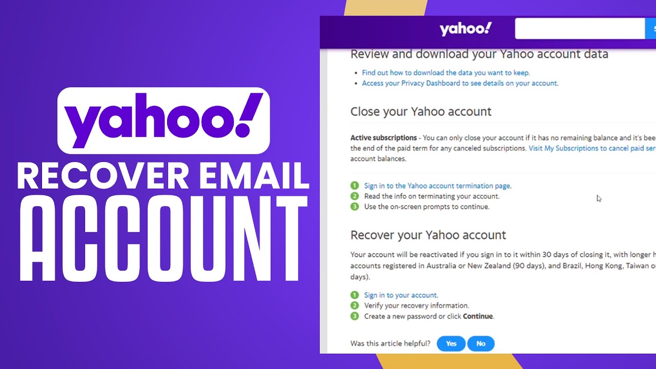 Cómo Acceder a tu Antigua Cuenta de Yahoo Mail (Incluso si Crees que se Perdió para Siempre) - Guía Completa de Recuperación 2025