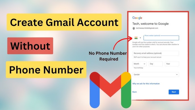 Cómo Crear una Cuenta de Gmail Sin Número de Teléfono (5 Métodos Probados para 2025)