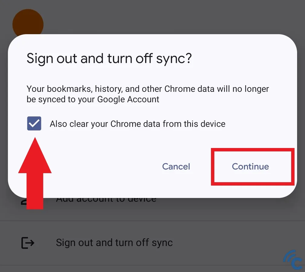 Chrome data backup options