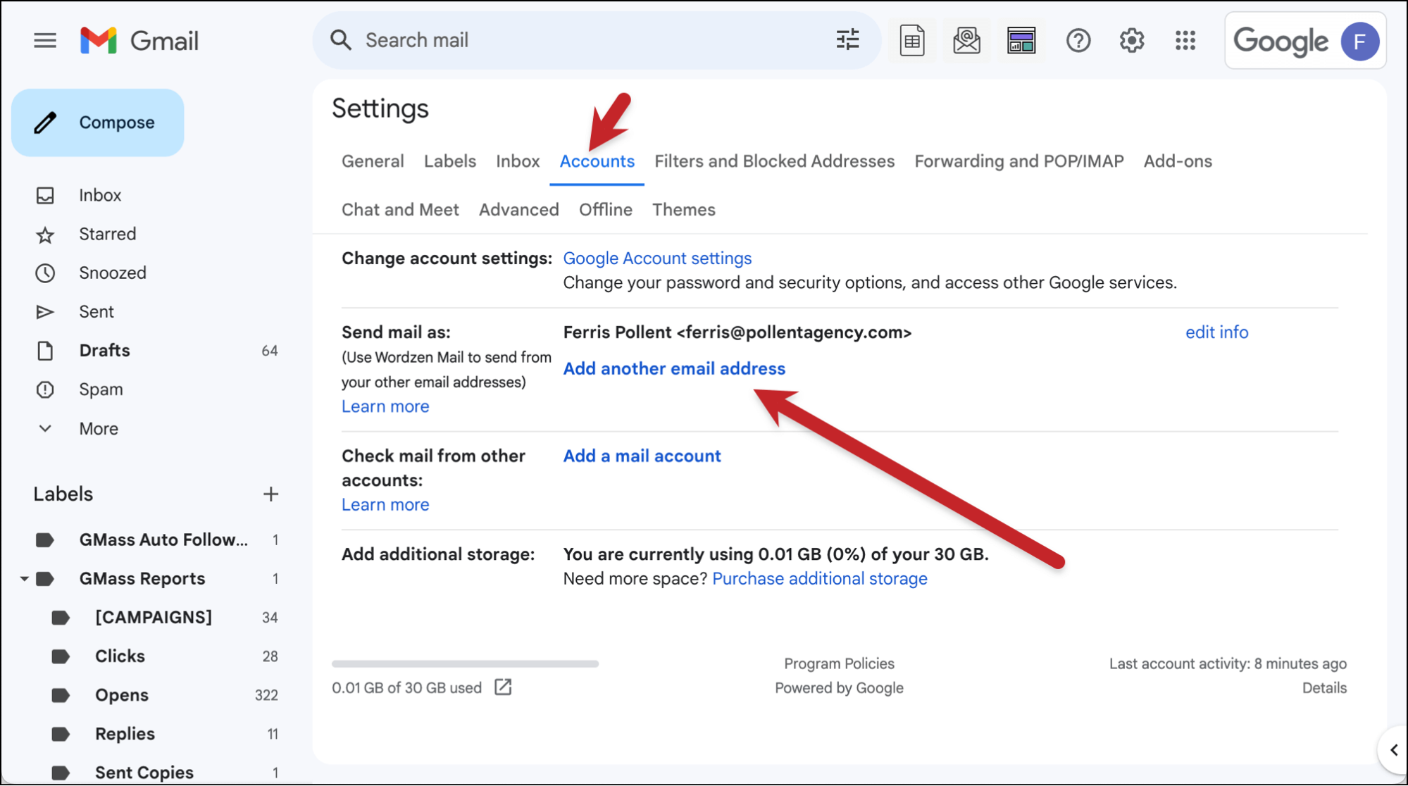 Gmailのメールエイリアスセットアップ