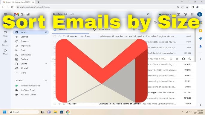 Cómo Ordenar Gmail por Tamaño: Encuentra y Elimina Emails Grandes Rápidamente en 2025