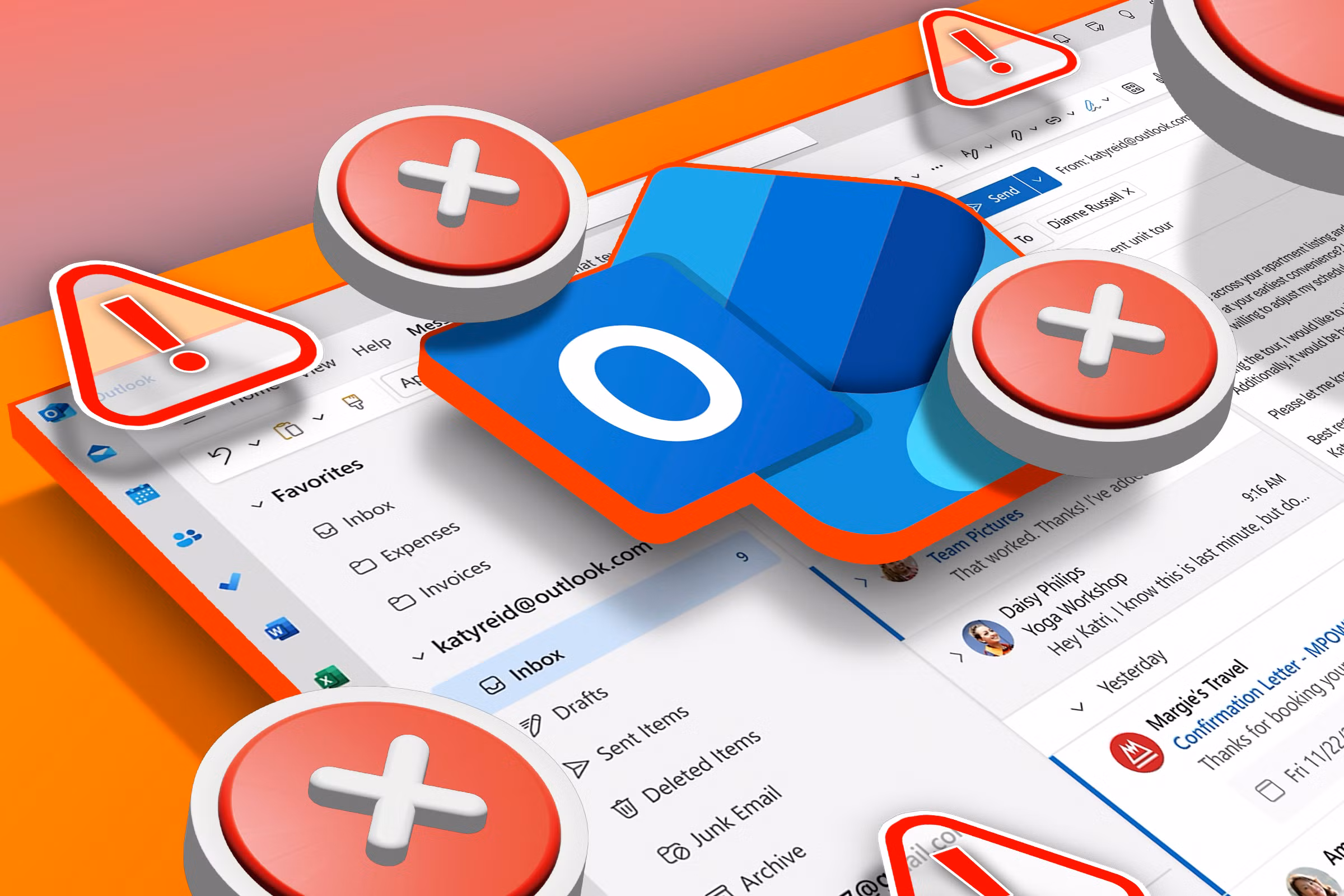 Types of Outlook Down Outages