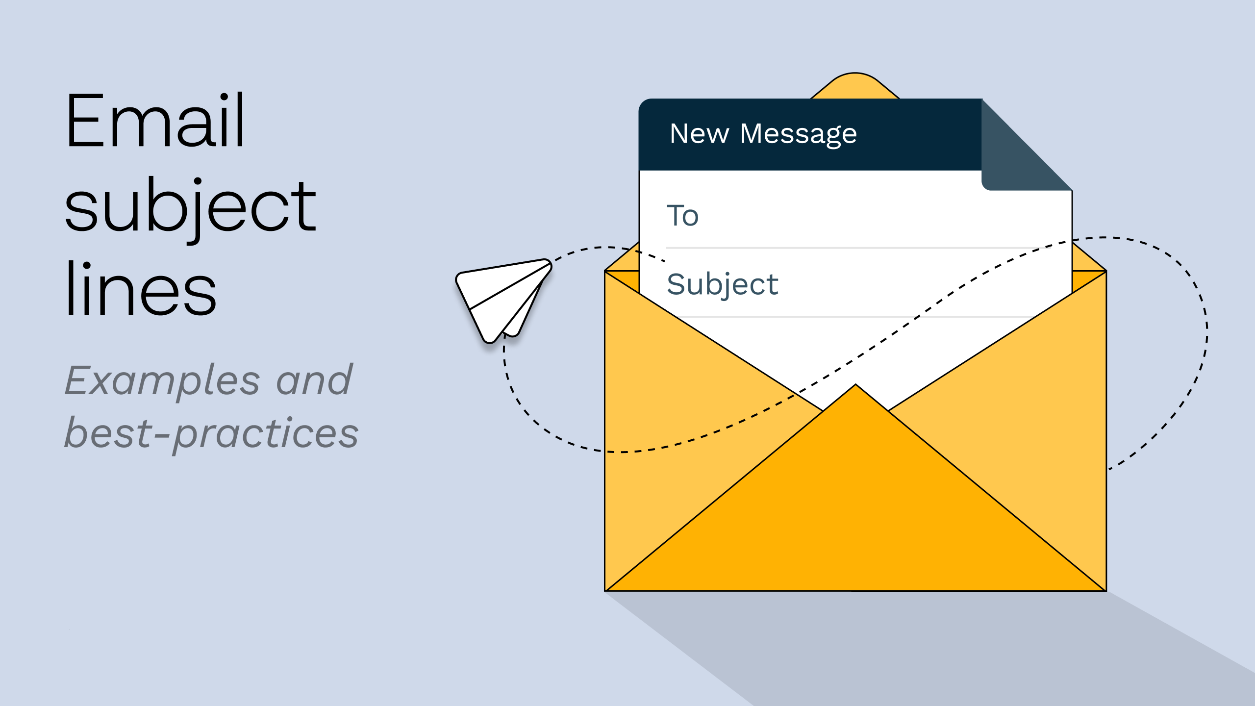Email subject line impact illustration